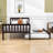 Twin Size Platform Bed Frame with Trundle-1740958624