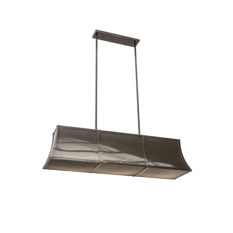 Nadine 9-Light Bronze Metallic Kitchen Island Pendant
