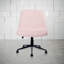 Fauteuil de jeu rotatif réglable rose Jettine