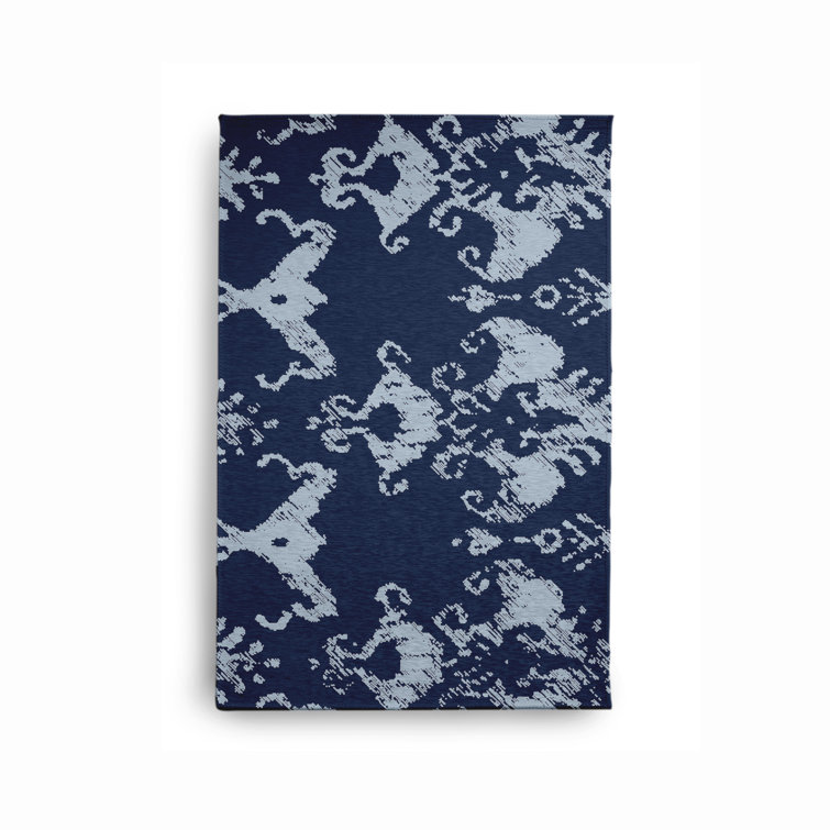 Chenille Ikat Indoor Rug