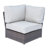 Khaleeqa Fully Assembled 4 - Person Seating Group with Cushions