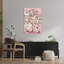 Blossom Tree Doves Delicate Elegant Peaceful Butterfly Bird Nature Spring Wall Art Print 1 Piece Wrapped Canvas Wall Art-740175796