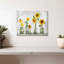Tournesols dans un vase sur toile-1766839296