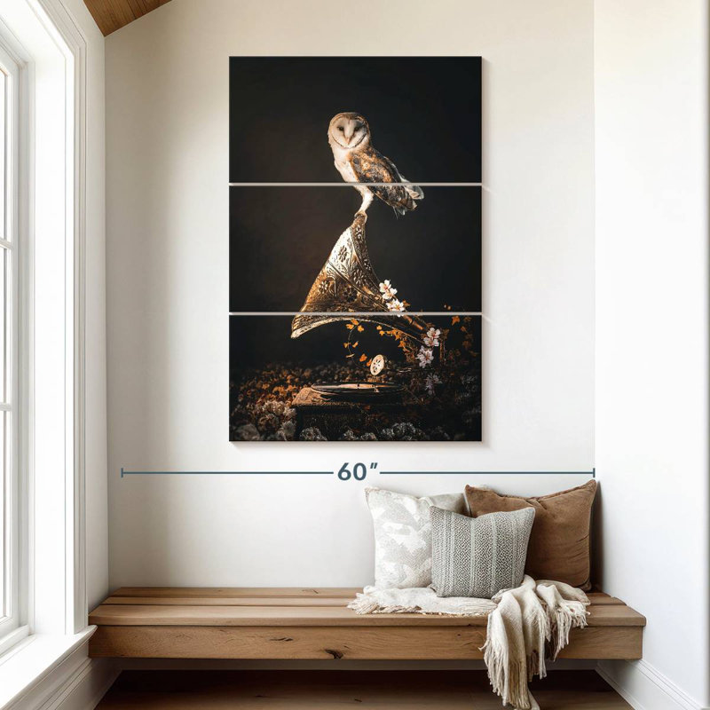 Brampt Grammophone, 50" H x 32" W