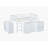 White Rubber Wood Watsons Loft Bed Equipped With Storage Cabinet, Drawers, Shelves, Pull-Out Desk, Safety Guardrail, And Ladder-1902679936