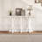 63'' Console Table With Solid Wood Base, American Traditional Rectangle Table For Entryways, Or Behind Sofas-405743342