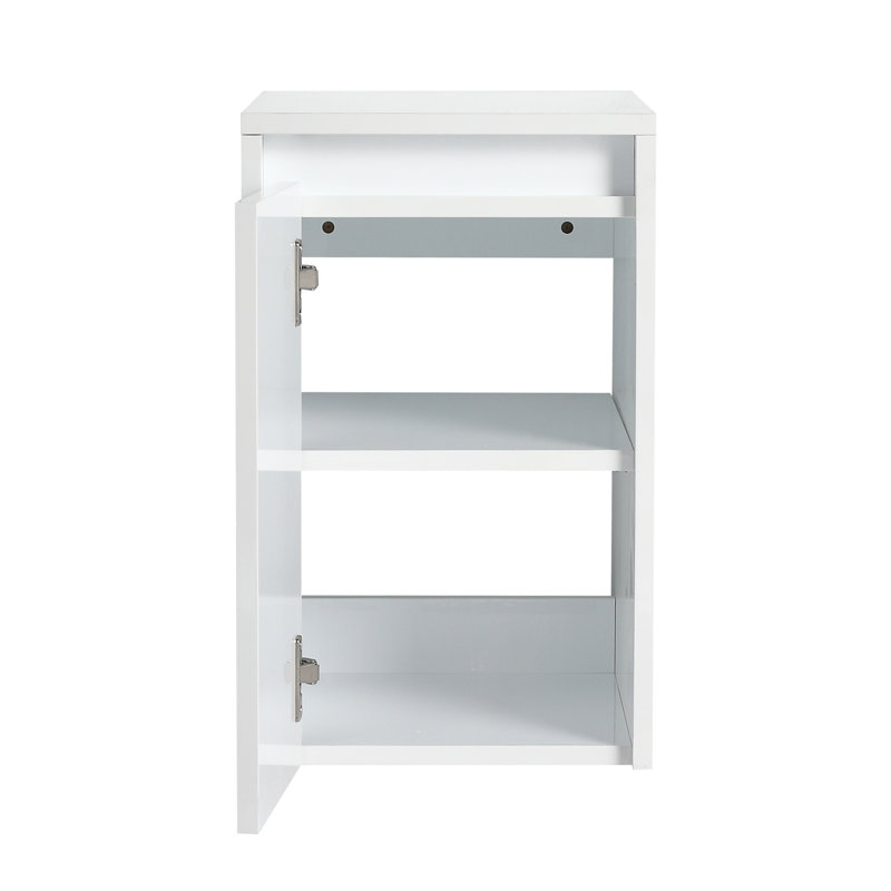 Ensemble de meuble-lavabo flottant moderne 36 "avec lavabo en résine et portes à fermeture en douceur Nova.