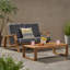 Causeuse + table basse