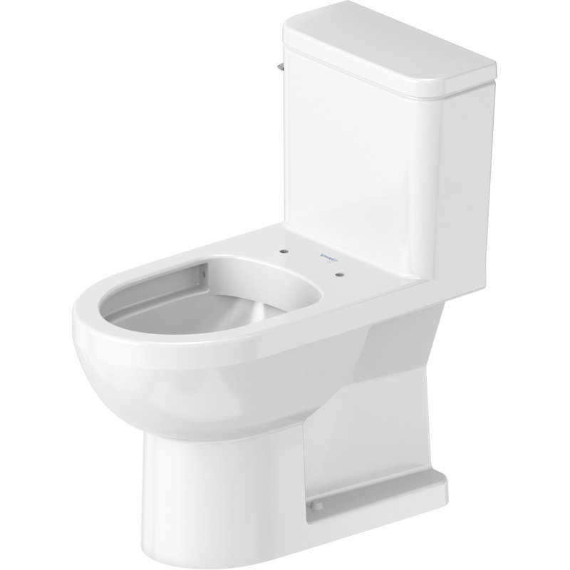Toilette 1 pièce Duravit Duravit No.1 blanc ultrabrillant (siège non inclus), Côté gauche