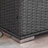 Outdoor Storage Box In Grey And Solid Iron Frame, 32.74 In. D X W 24.93 H, Patio Addition With Tough Support, Depth Width Height, Plus