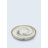 "The Luxury Collection" Marble Design Plate with Gold Trim - Small - 8"