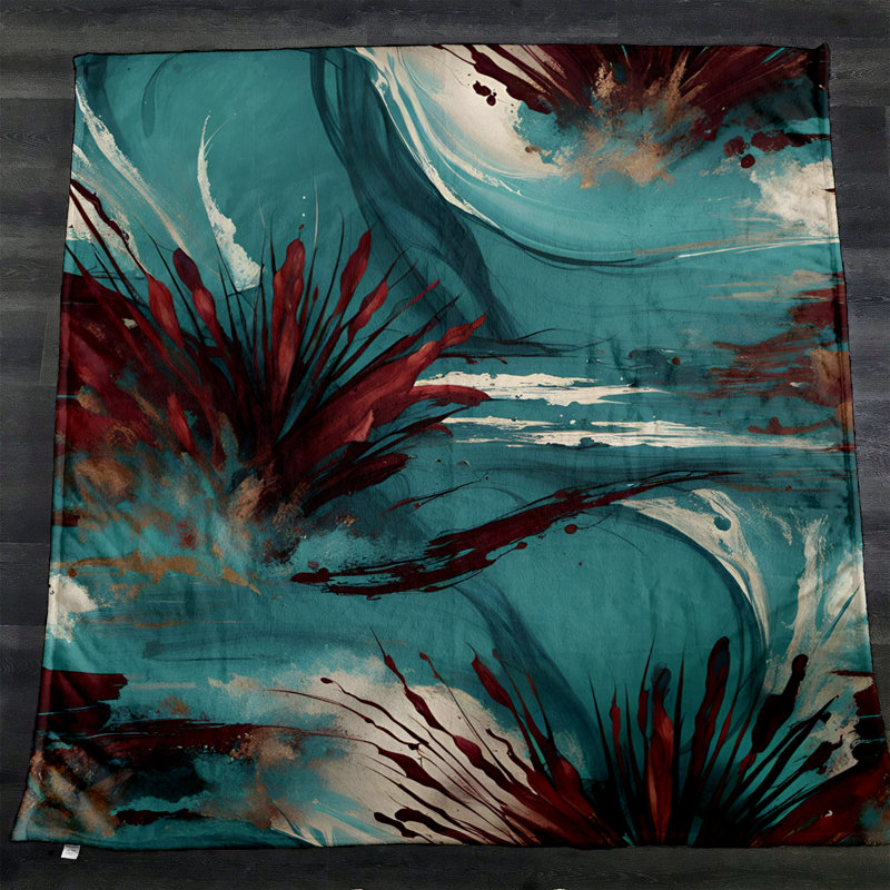 Throw Blanket, 51" W x 60" L