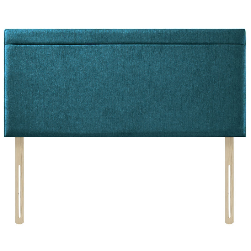 Eria Upholstered Headboard, Double (4'6), Teal