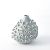 Sea Coral Vase in Cream/Blue