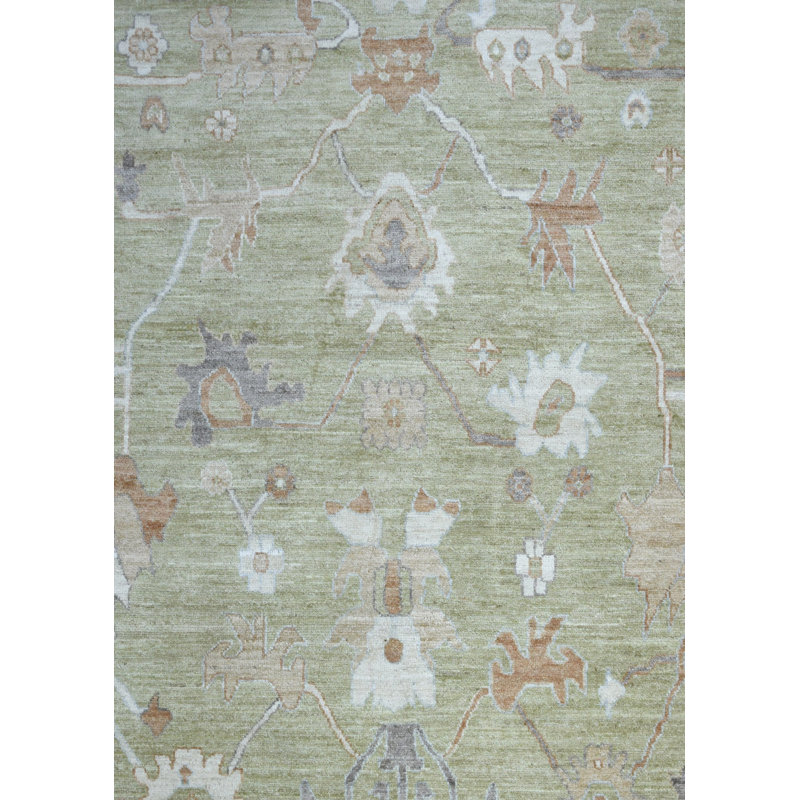 Oushak One-of-a-Kind 9' X 12'7" Area Rug