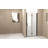 Shower Door, Bathroom Tempered Glass Shower Door With Aluminum Frame-124898662
