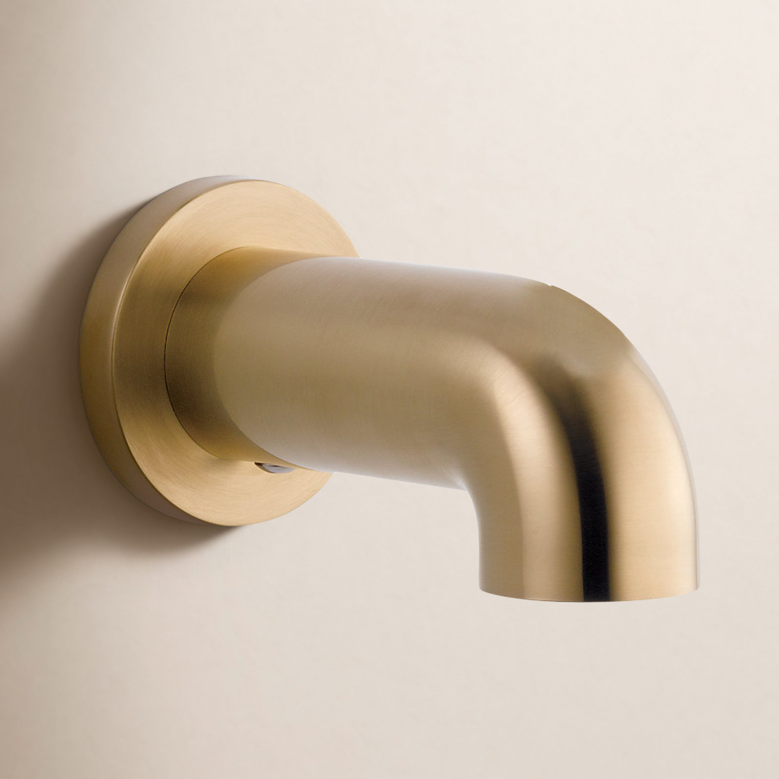Trinsic Wall-Mounted Tub Spout Trim, Champagne Bronze