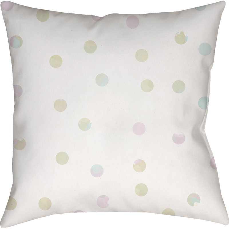  Indoor/Outdoor Throw Pillow, 18" H x 18" W x 4" D, Purple