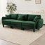 Canapé 3 places en tissu Boucle incluant 3 coussins-125702847-116784213