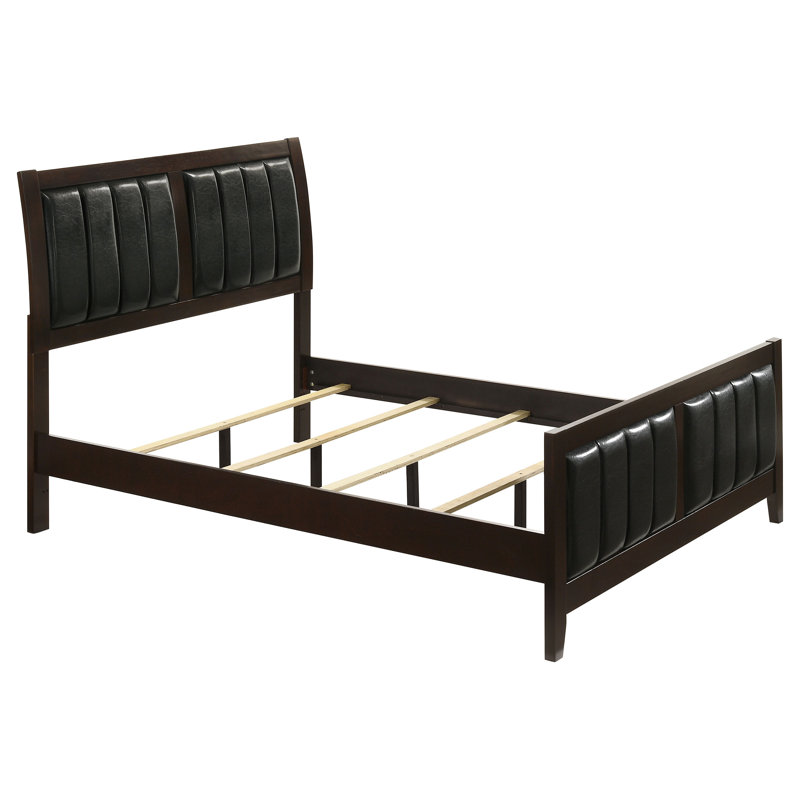 Boden Wood Full Panel Bed Cappuccino, Full