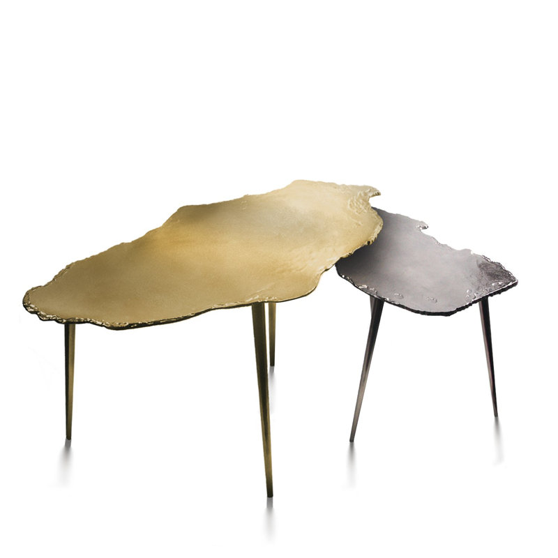 Demir Coffee Table, Gold