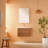 Lucian Wall-Mounted Floating Single Vanity with Ceramic Sink