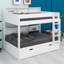 Bunk Bed with Roll-Out Trundle for Extra Sleeping Space-1835746011
