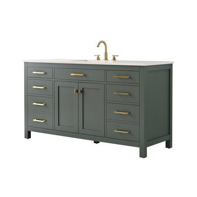 Trevor 60" W Single Vanity
