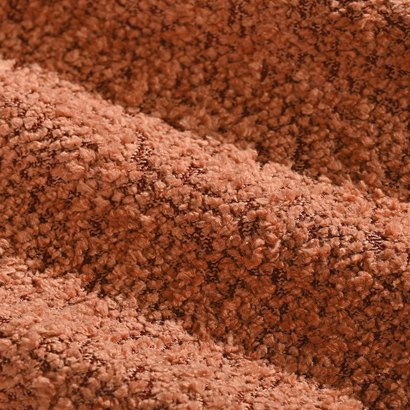 Canapé modulaire modulaire en forme de L, siège très grand, conception à tirette, repose-pieds mobile, mousse haute densité et structure en métal et bois robuste en tissu bouclé