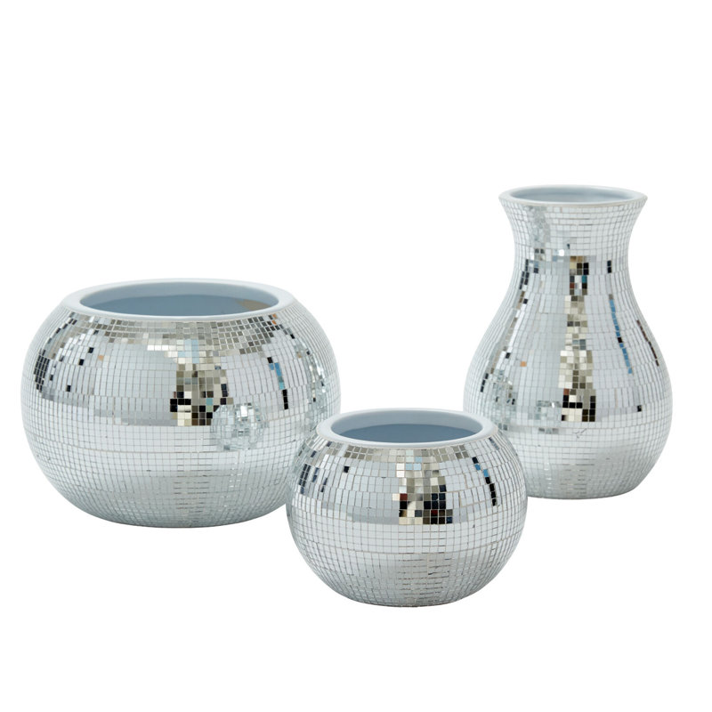Braeden Disco Pot, 6.5"x 4.75"