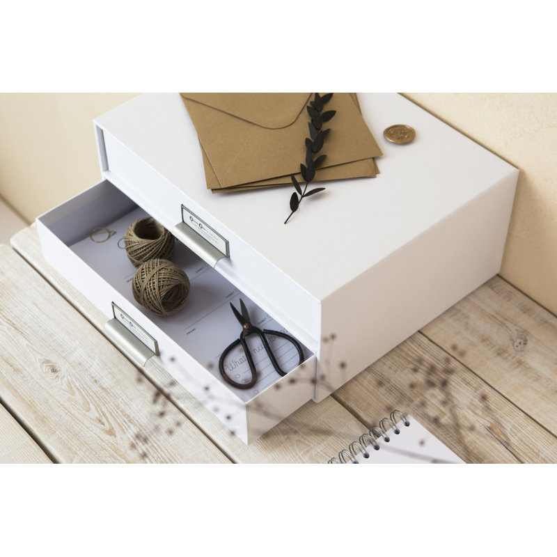 Boîte à documents Bigso Birger, Blanc