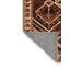 Tapis art déco brun lavable à la machine-490535501