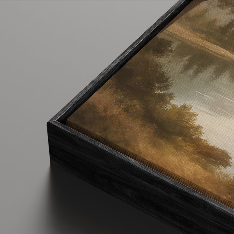 Art mural encadré sur toile, rétro muraux abstraits pour chambre à coucher, H 24 po x l 16 po, Noir