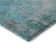 Cerrito AMF562 Machine Washable Premium Teal Area Rug