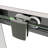 Sophisticated 56"-60"W X 72"H Sliding Shower Door, Sliding Door, With 1/4" Tempered Glass-111795536