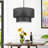 Rabeeah 4-Light Dimmable Drum Chandelier-395676435-395676432