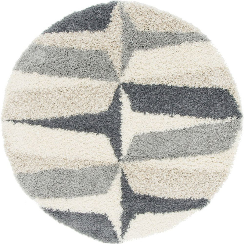 Fowkes Oriental Indoor Rug, Round 5'