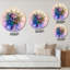 Horloge murale impressionniste Nature morte de fleurs en fleurs IV-59914401