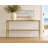 Dalia Iron and Marble Console Table