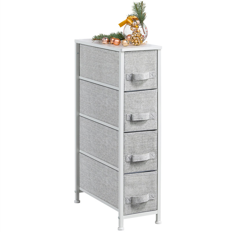 Iron 20cm W 4 - Drawer Chest of Drawers