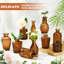 Ensemble de 20 vases à fleurs en verre pour petits centres de table en verre rustique pour table de mariage Décoration de Noël-1752239293