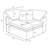 Keyonda 5-piece Boucle Upholstered Modular Sectional Grey-1164048538