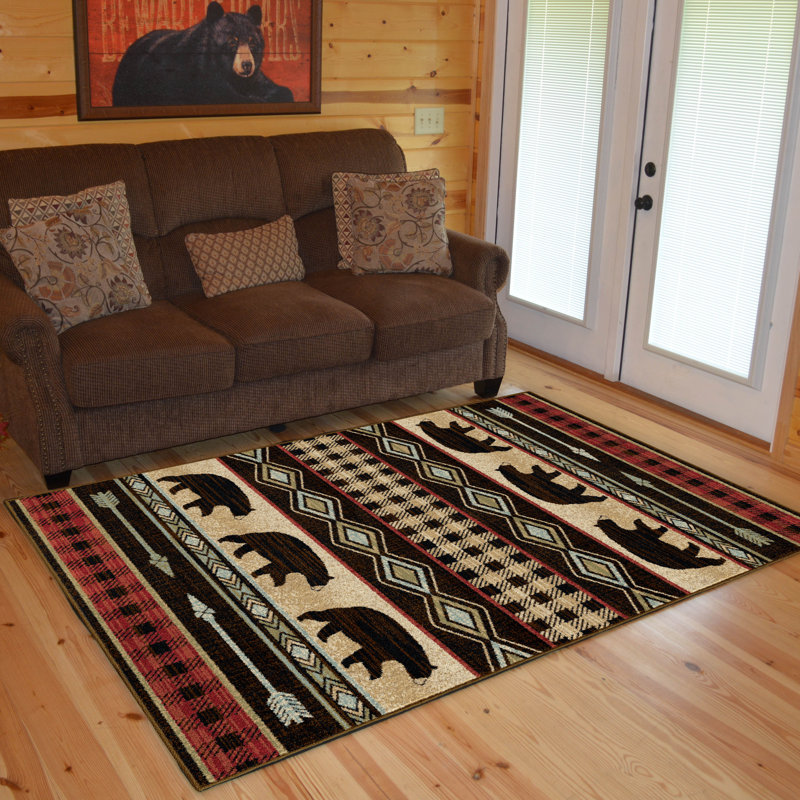 Baily Southwestern Indoor Rug, Rectangle 5'3" x 7'7"