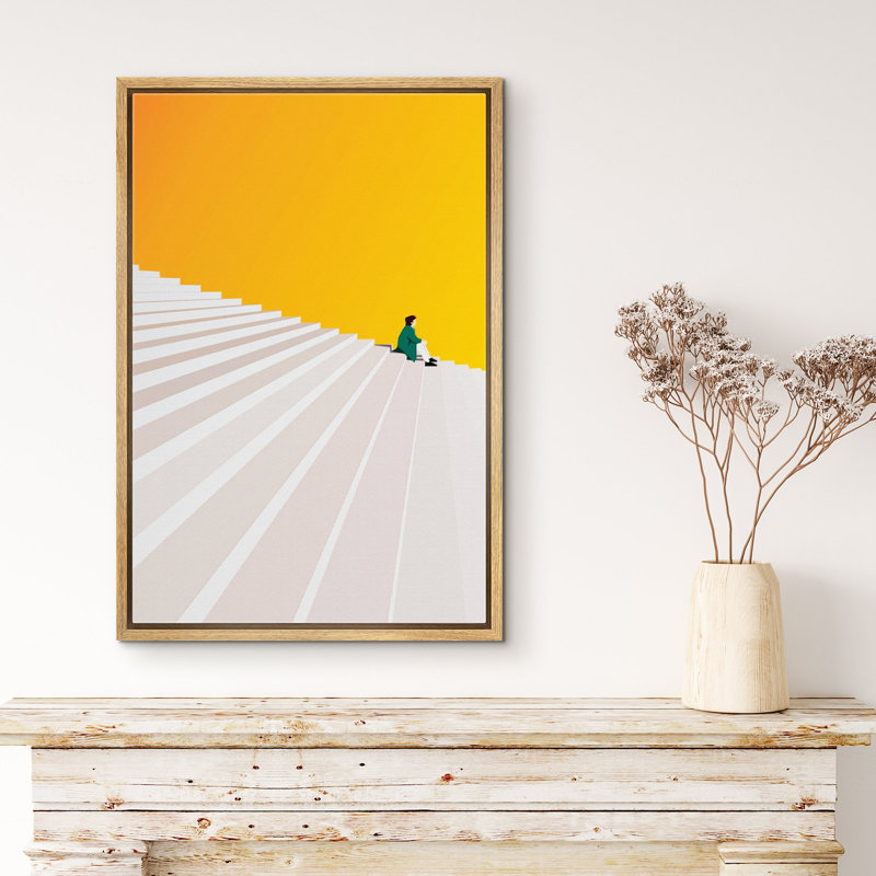 Alone Minimalist, 36" H x 24" W