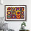 Farbstudie by Wassily Kandinsky - Framed Print-62803079-62803081