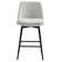 Betzalel Swivel Upholstered Counter Stool with Metal Frame