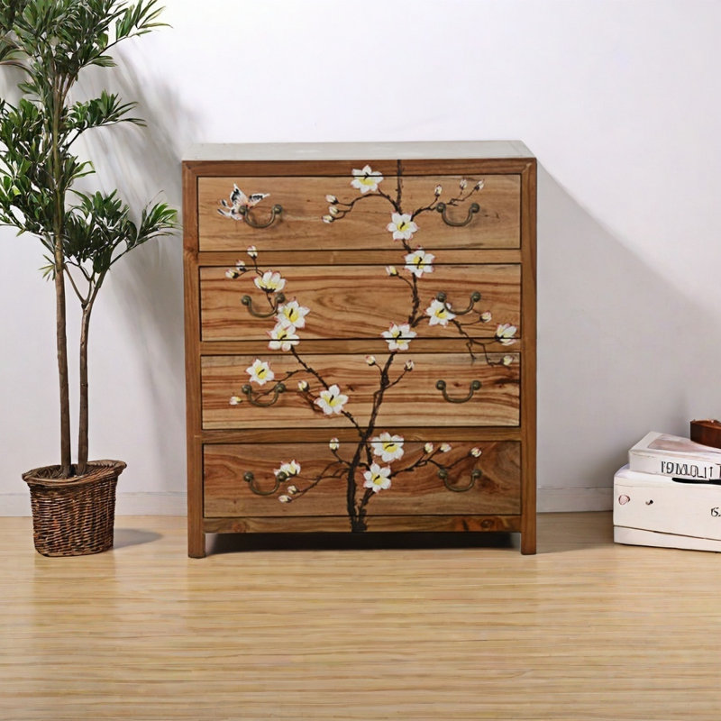 Painted Simple Modern Decorative Cabinet