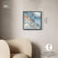 Art abstrait bleu azur -639503266-639502935