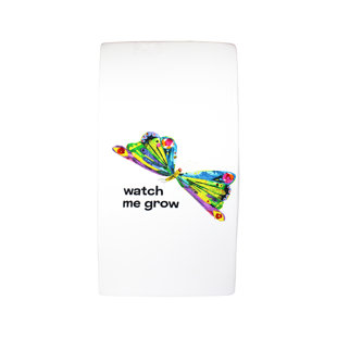 Organic Crib Sheet in Watch Me Grow