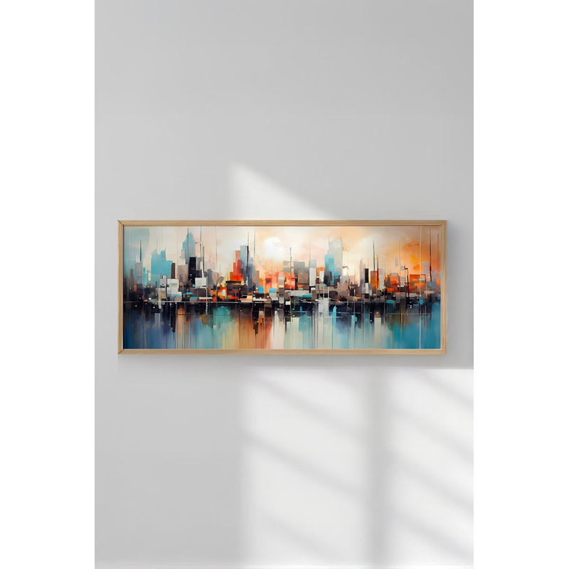Peinture décorative encadrée